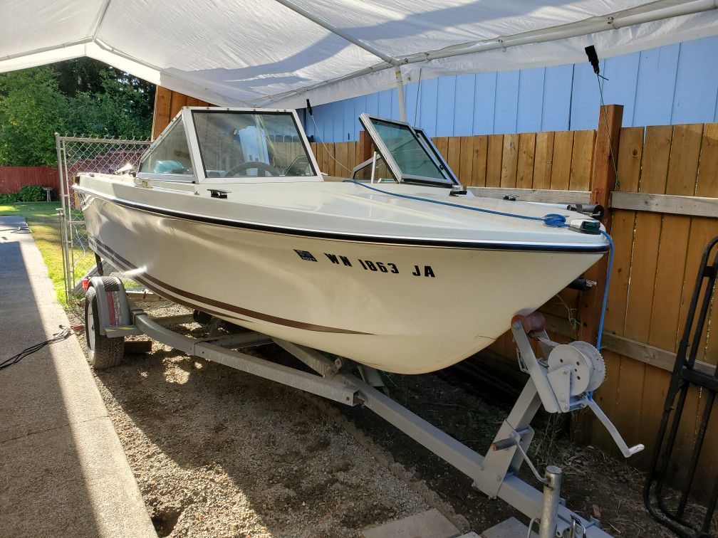 Glasply boat 16ft