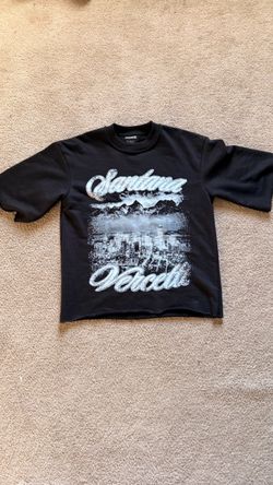 Santana vercetti black t shirt
