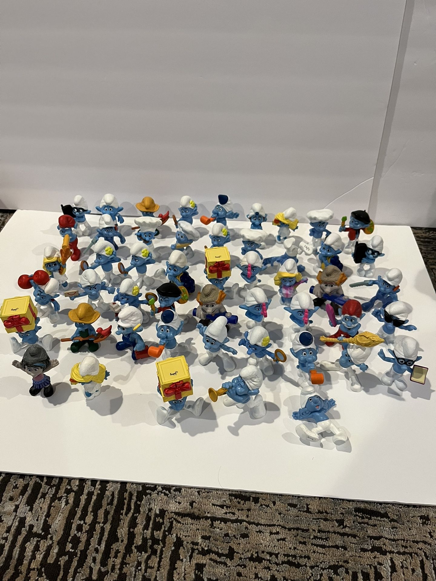 Smurfs Figures PVC McDonalds 50pc Lot Happy Meal Toy 2011 2013