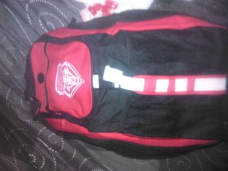 New mexico lobos backpack with insulated pockets