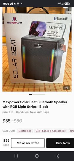 Solar Beat Bluetooth Speaker