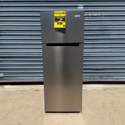 7.2 cu. ft. Top Freeze r Refrigerato r in Fingerprint Resistant Stainless Steel Look