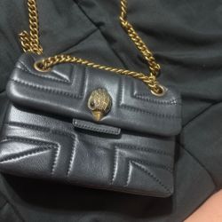 Kurt Geiger Kensington Quilted Leather Chain Bag