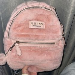 Guess Fur Backpack 