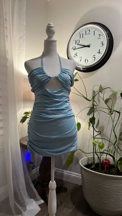 Women Blue Dress