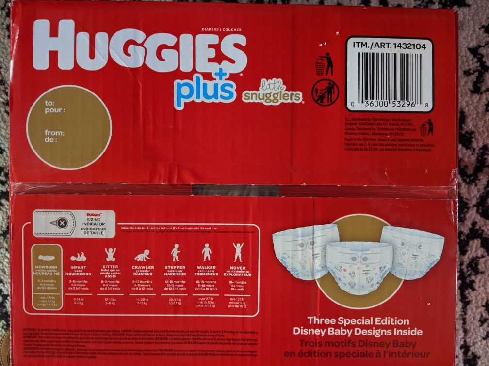 Box Of Diapers 
