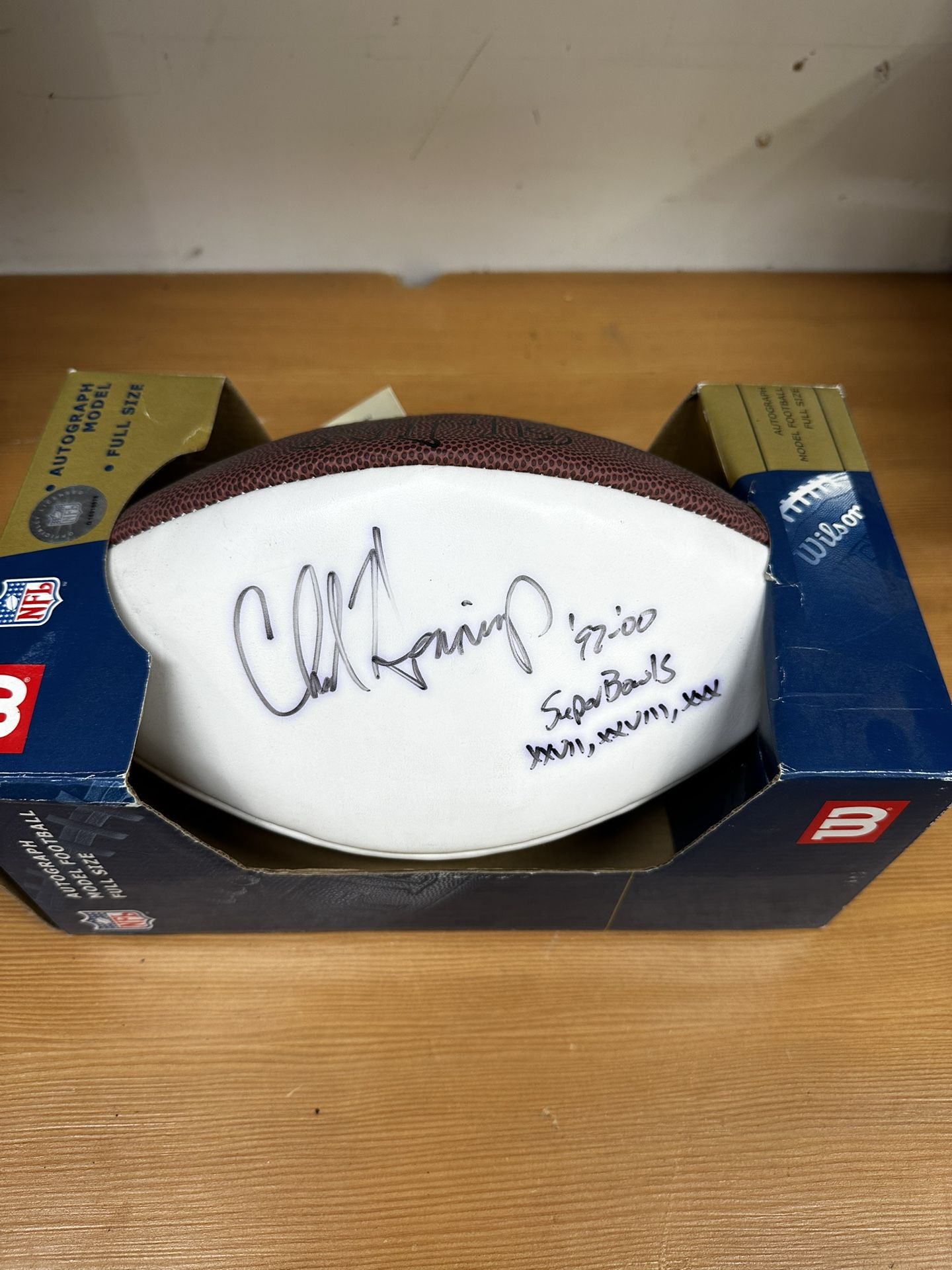 Autographed Football