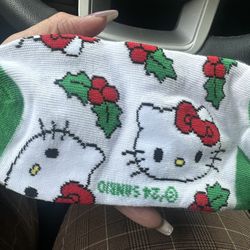 Hello Kitty Xmas Socks 