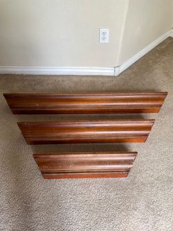 Pottery Barn wall shelves