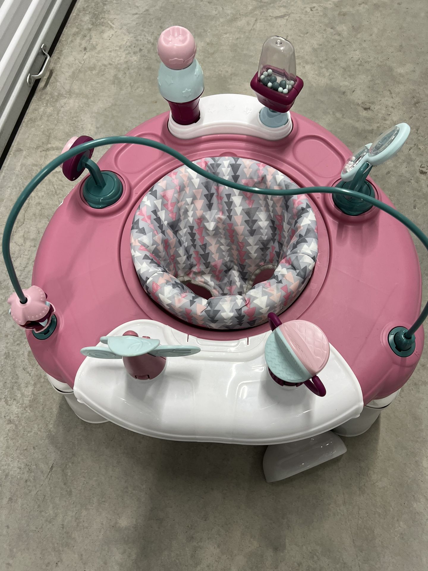 Safety 1st&Grow Go 4-in-1 Baby Activity Center-Pink