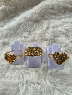 Anillos Nugget en 14KT