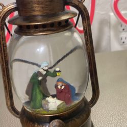 Baby Jesus Globe Lamp 