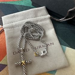 David Yurman Cross Necklace