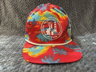 Boné Vintage Tropical Eastern Technical #1 Club - Red Hat