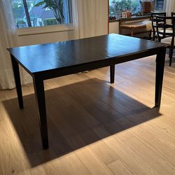Black Dining Table