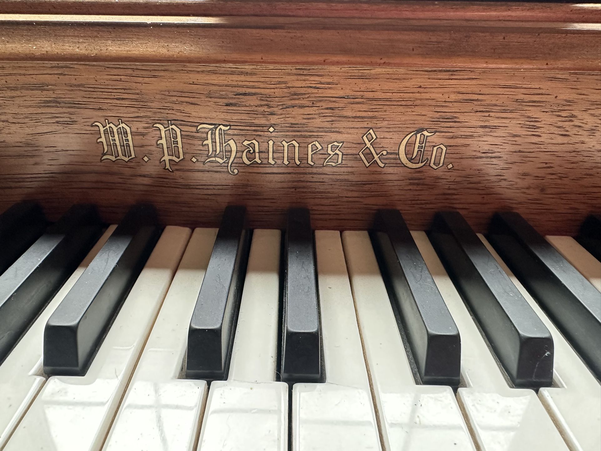 Free Piano With Matching Bench
