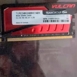T-Force Vulcan (Red) - TLRED48G2400HC14BK