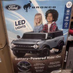 Ford Bronco Battery Operated 4 Wheeler 