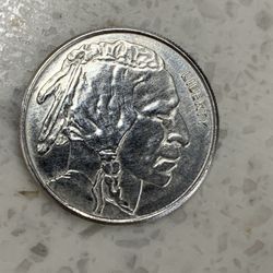 1/10 Silver Nickel On Dime Planchet 
