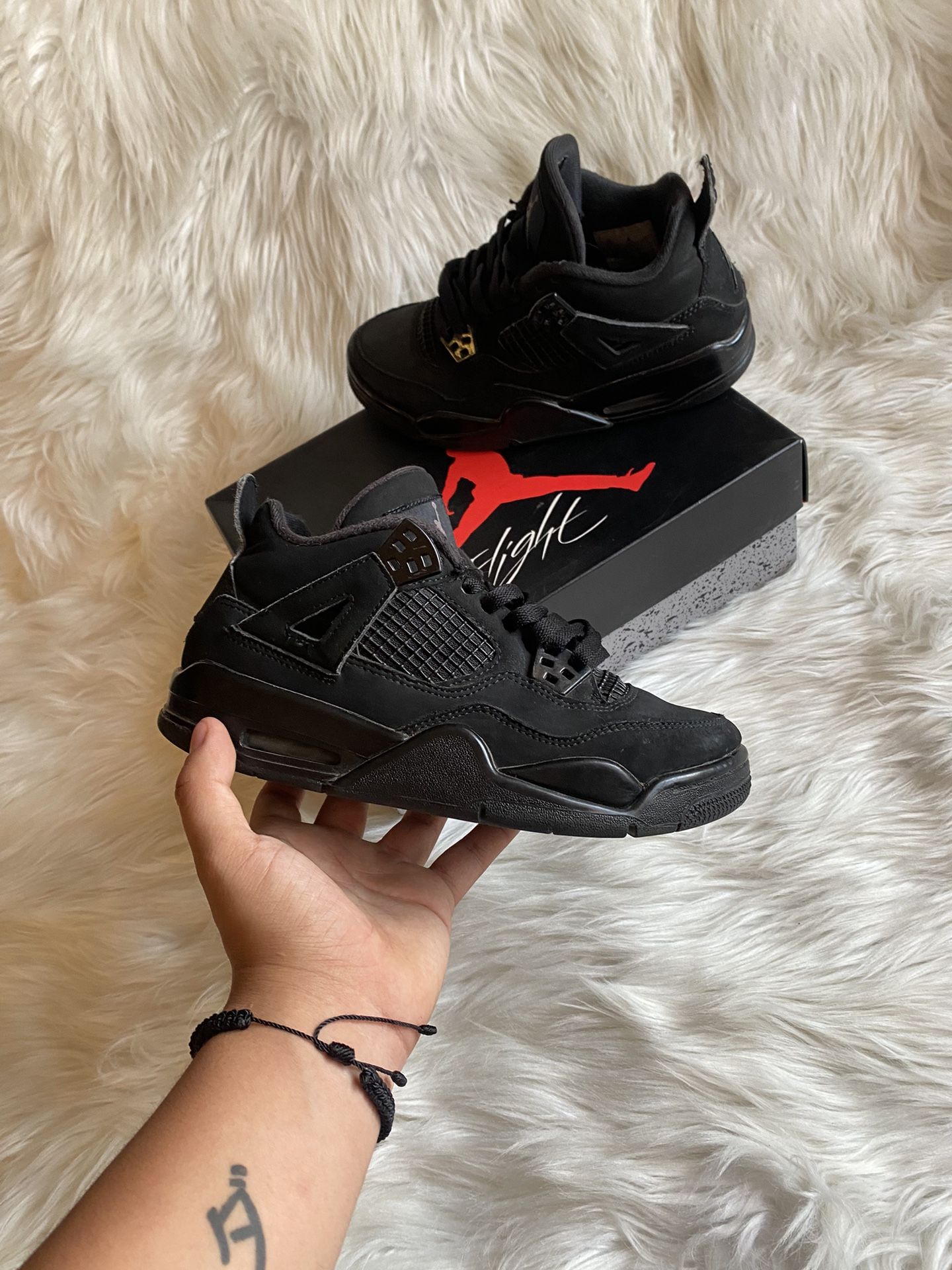 Jordan 4 Black Cars