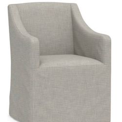 Pottery Barn Slipcover Classic Slope Dining Chairs 