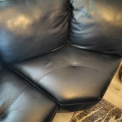 It's Sofa Color Black  Five Piece  Two Big Piece