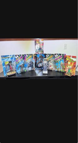 Vintage Sealed Spawn, Mars Attacks, Lost In Space, Wetworks Action Figures NEW