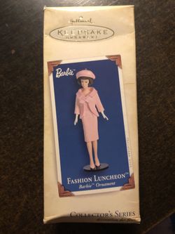 2005 barbie fashion luncheon ornament