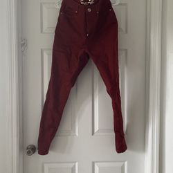 Brown Tummy Less Jeans