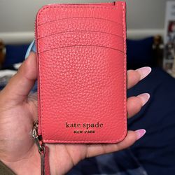 Kate Spade Pink Wallet Cardholder 