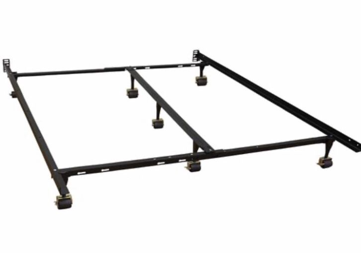 King size metal bed frame