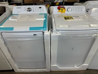 Samsung Washer & Dryer Set Read Description