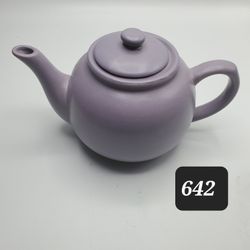 Lavender Ceramic Tea Pot