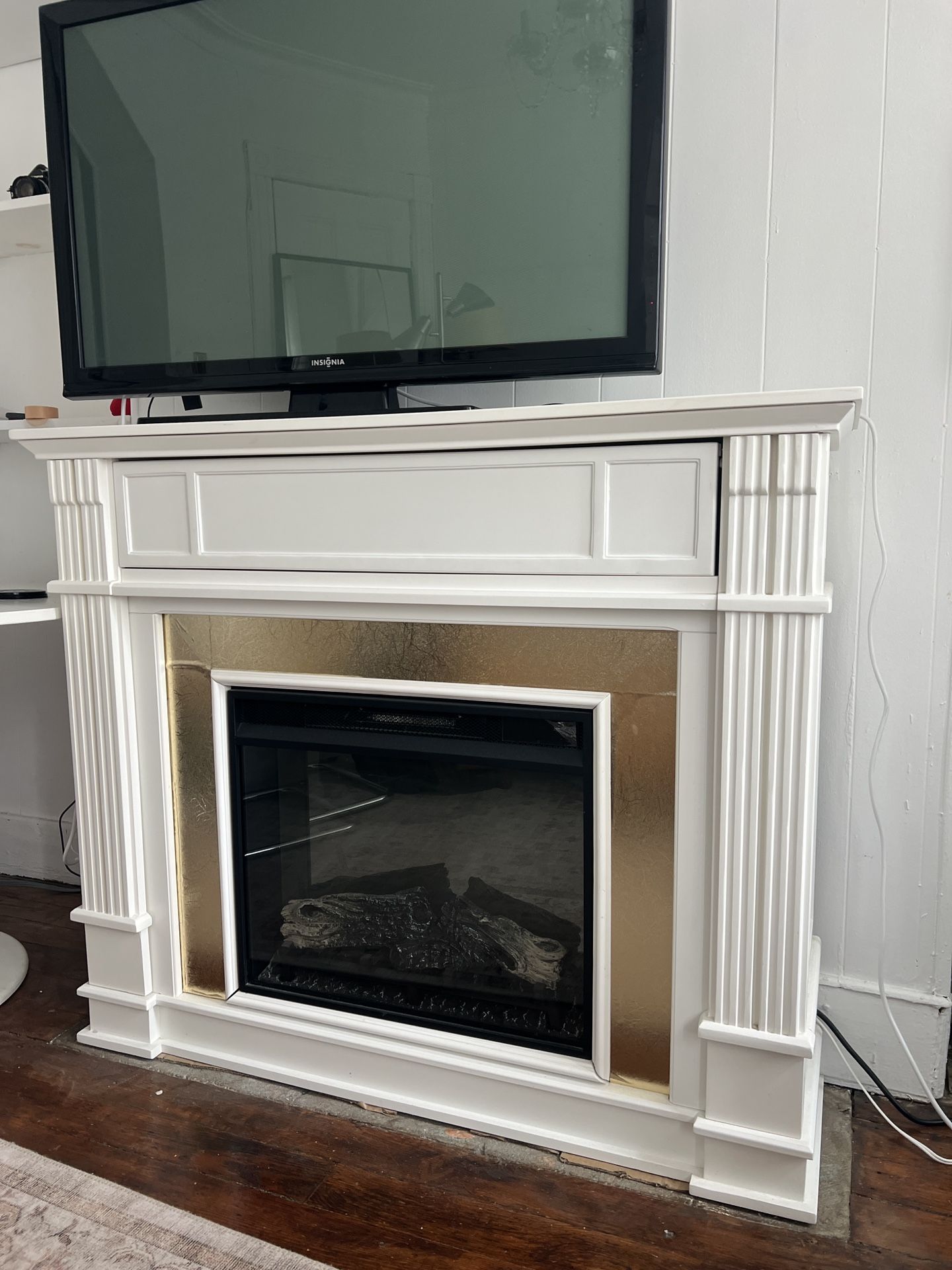 TV Stand With Electric Fireplace