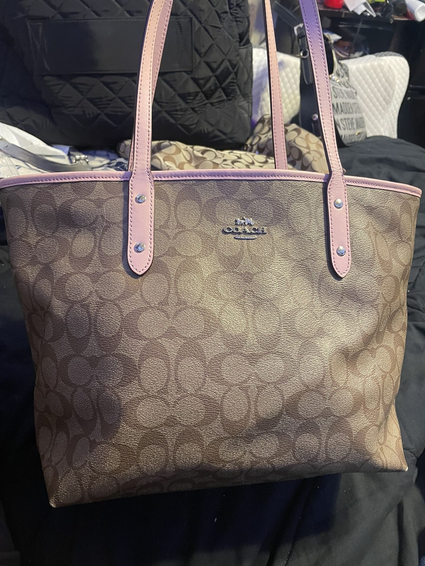 Coach Tote Bag With Wallet