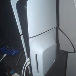 PS5 Slim w/ Disc Drive & Two Controllers