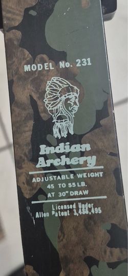 Indian Archer MODEL No. 231