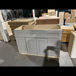 Gray Cabinet Wooden