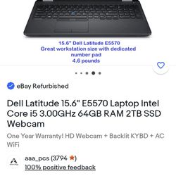 Like New Dell Latitude Laptop