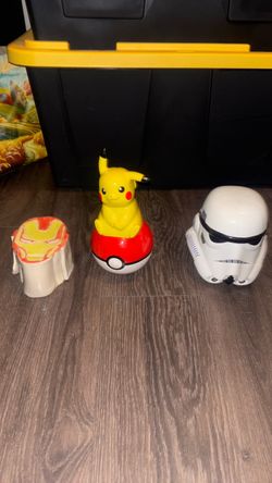 3 ceramic Coin Banks