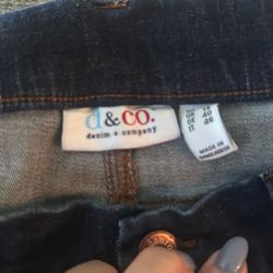 Brand New Denim & Co. Dark Blue Jeans
