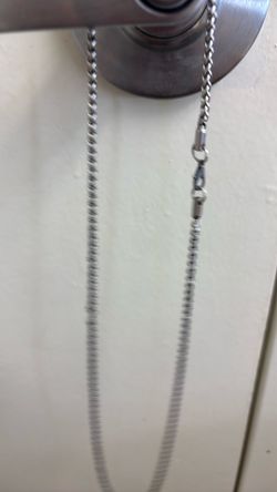 Silver chain
