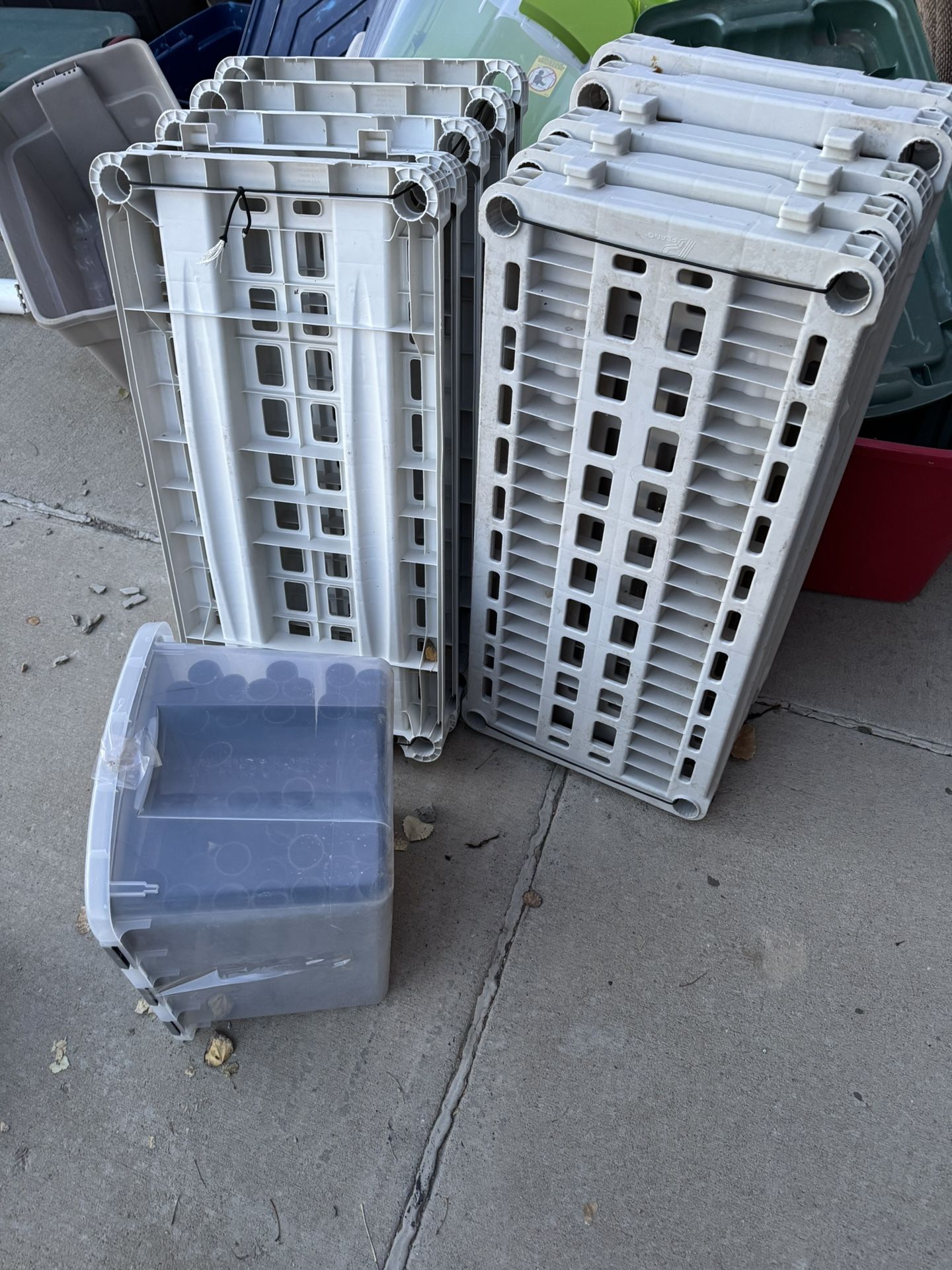 Plastic Storage Racks