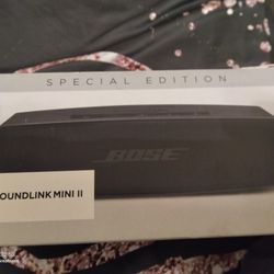 BOSE SOUNDLINK MINI II ,, NEW SOUNDS AMAZING $120 FIRM no Trades Cash U Must Pick up , don't Ask To To Go  Lower ,I Will Ignore U And Block U