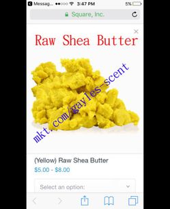 Shea butter