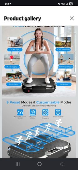Vibration plate excercise