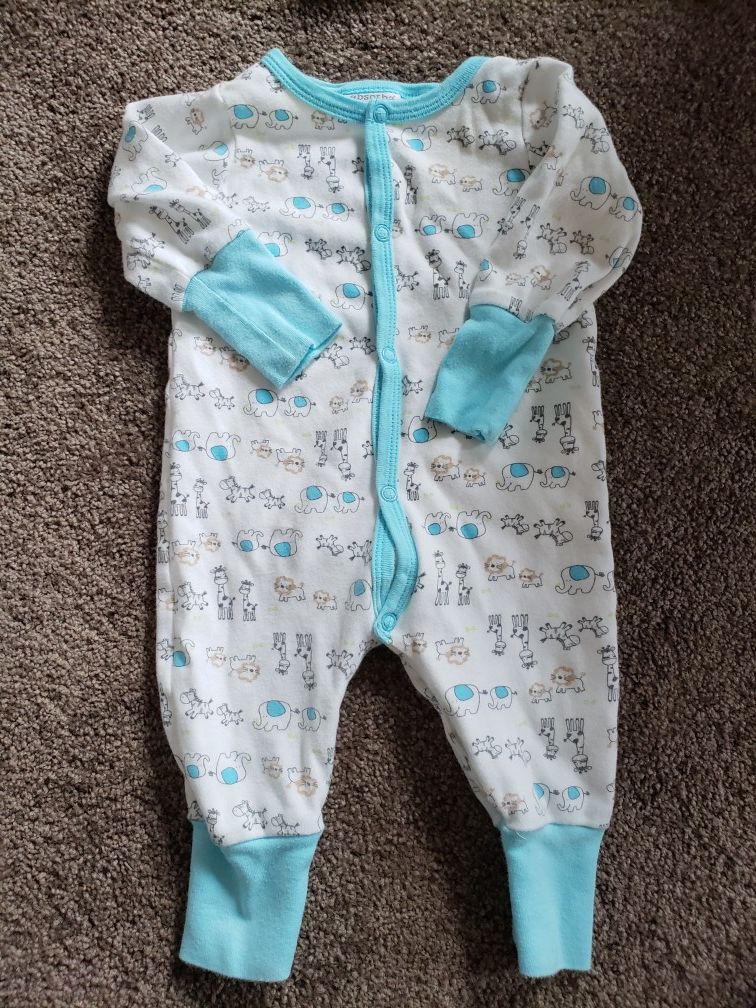 3-6 month PJ onesie outfit