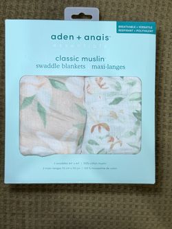 Aden + Anais Classic Muslin Swaddle Blankets 2-Pack