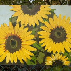 Sunflower Painting 