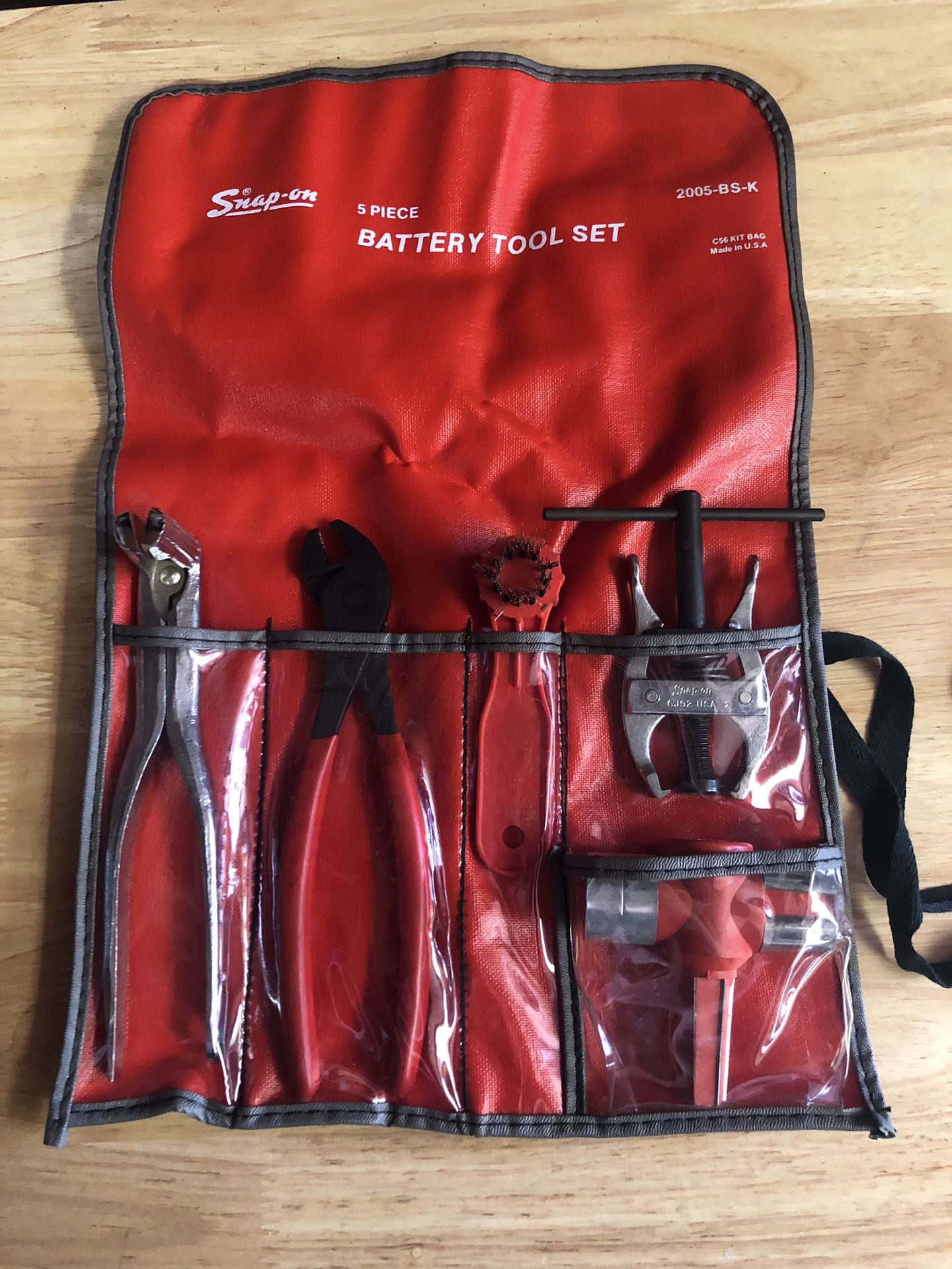 Snap On Tools 5pc Battery Tool Set 2005-BS-K